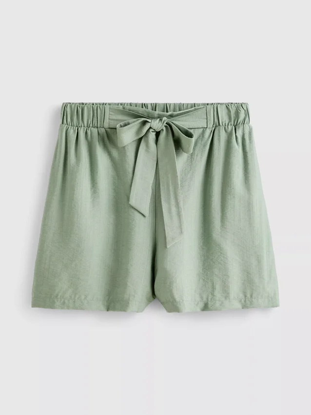 Shorts mit Gürtel zum Hineinschlüpfen
