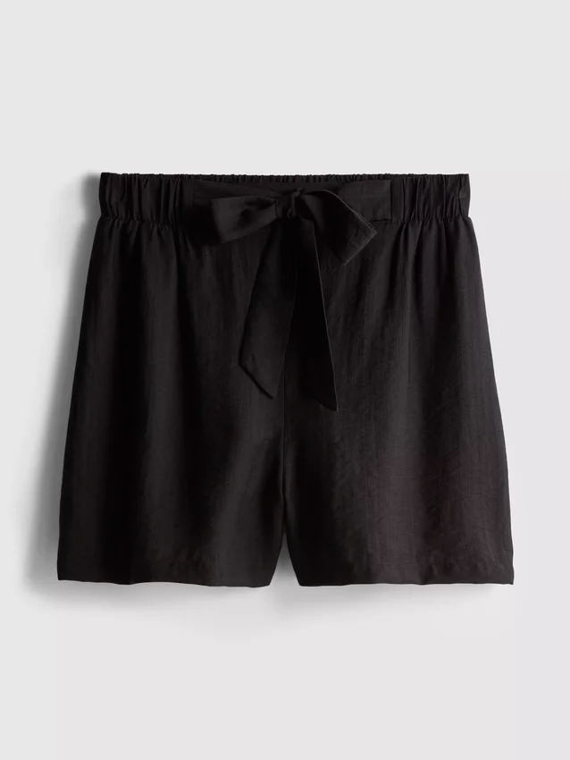 Shorts mit Gürtel zum Hineinschlüpfen
