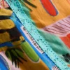 Shorts mit Rüschen und tropischem Print
