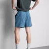 Shorts mit strukturiertem Kordelzug in der Taille