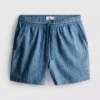 Shorts mit strukturiertem Kordelzug in der Taille