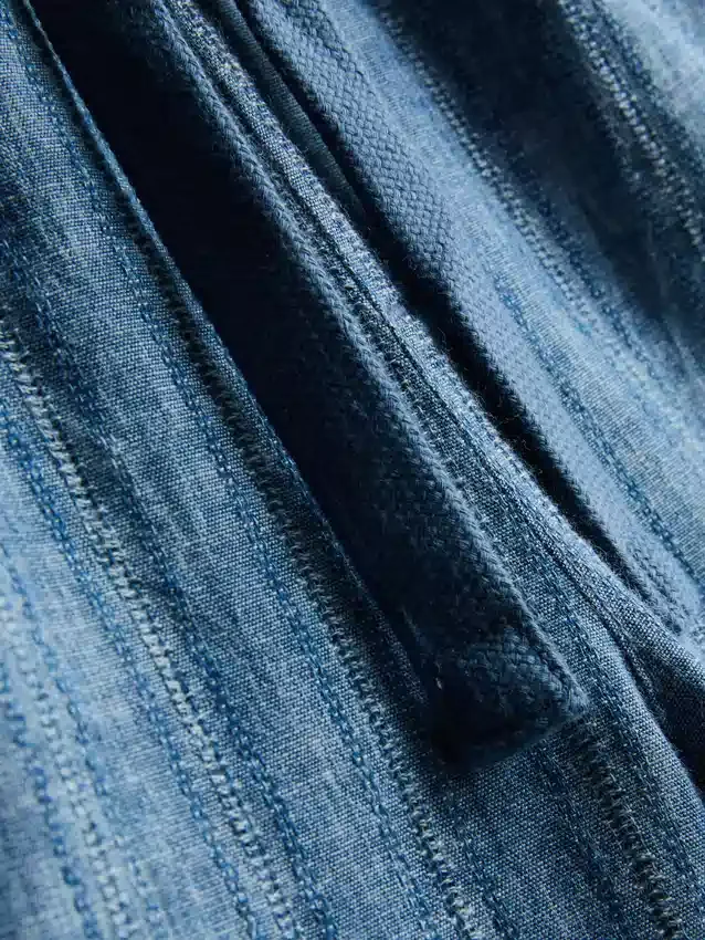 Shorts mit strukturiertem Kordelzug in der Taille