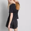 Shorty-Schlafanzug mit dem Slogan «The Devil Wears Prada»