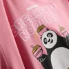 Shorty-Schlafanzug mit «Kung Fu Panda»-Motiv