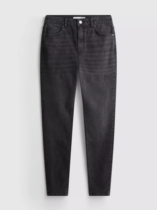 Skinny-Jeans aus Denim mit hohem Baumwollanteil