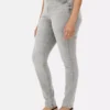 Skinny-Jeans mit hoher Taille