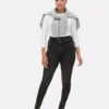 Skinny-Jeans mit hoher Taille