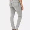 Skinny-Jeans mit hoher Taille