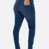 Skinny-Jeans mit hoher Taille