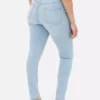 Skinny-Jeans mit hoher Taille