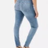 Skinny-Jeans mit hoher Taille