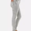 Skinny-Jeans mit hoher Taille