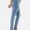 Skinny-Jeans mit hoher Taille