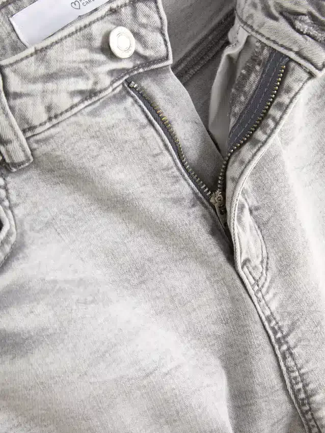 Skinny-Jeans mit hoher Taille