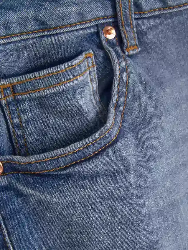 Skinny-Jeans mit hoher Taille