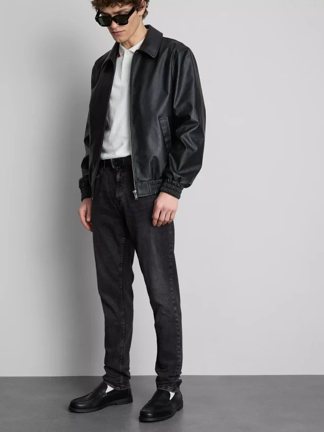 Skinny-Jeans mit mittlerer Leibhöhe