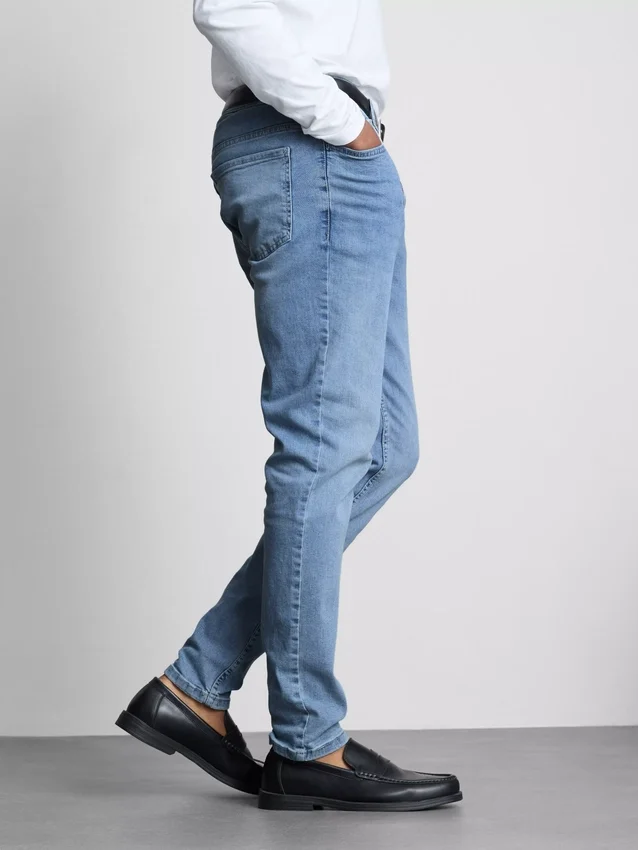 Skinny-Jeans mit mittlerer Leibhöhe