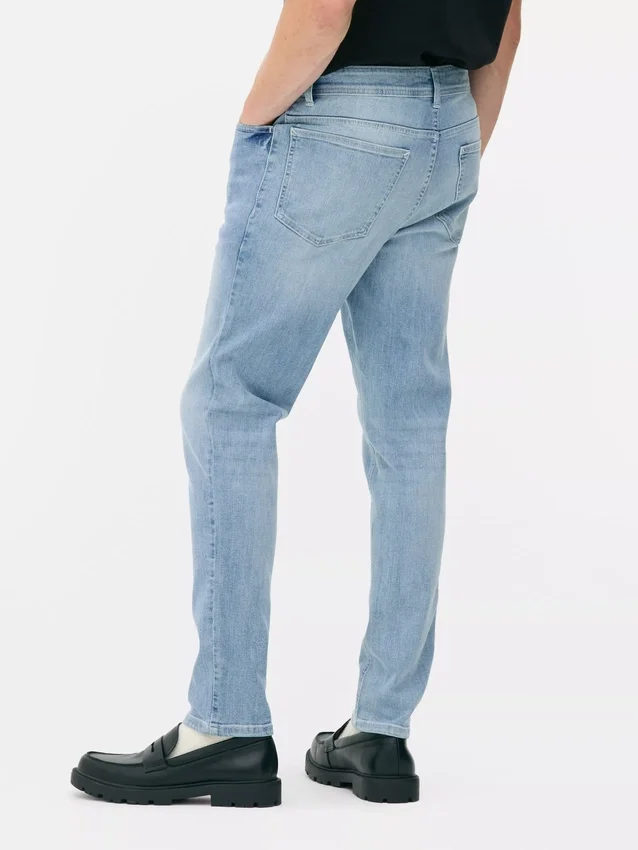 Skinny-Jeans mit mittlerer Leibhöhe