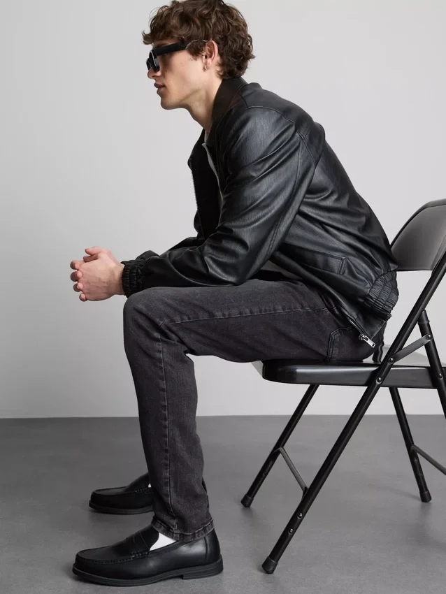 Skinny-Jeans mit mittlerer Leibhöhe