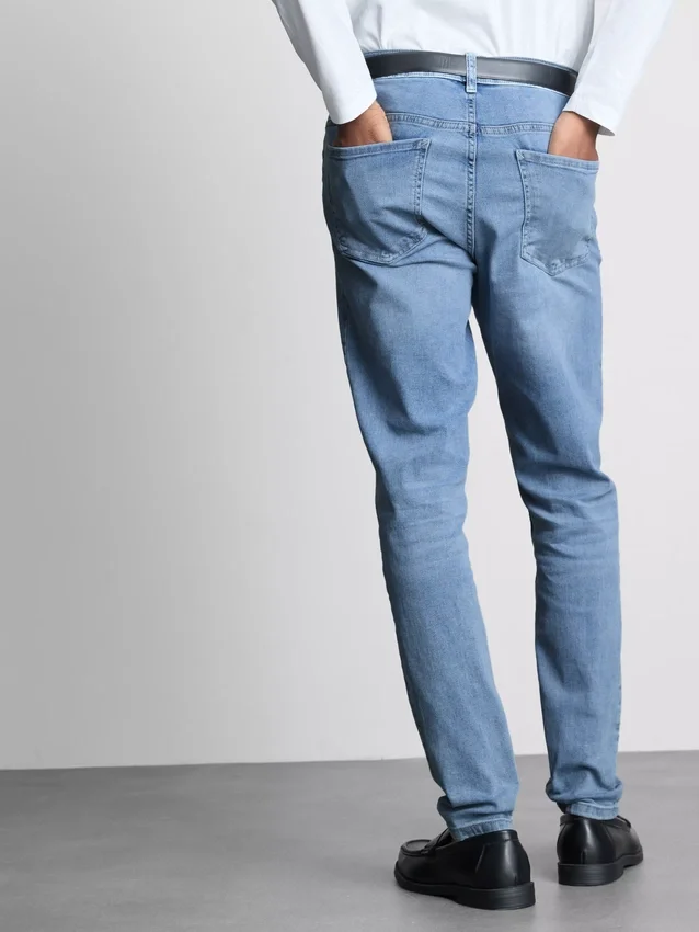 Skinny-Jeans mit mittlerer Leibhöhe