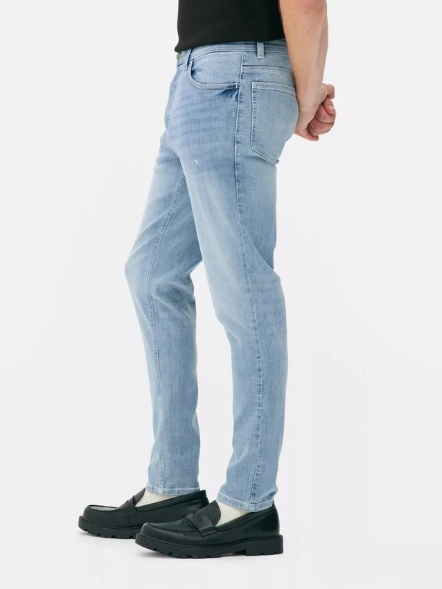 Skinny-Jeans mit mittlerer Leibhöhe
