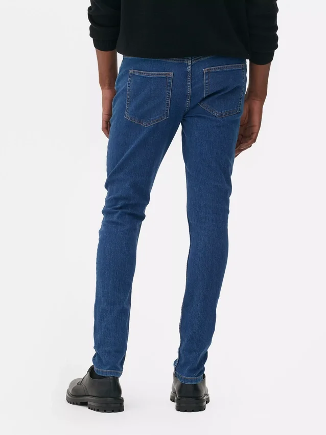 Skinny-Jeans mit mittlerer Leibhöhe