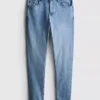Skinny-Jeans mit mittlerer Leibhöhe