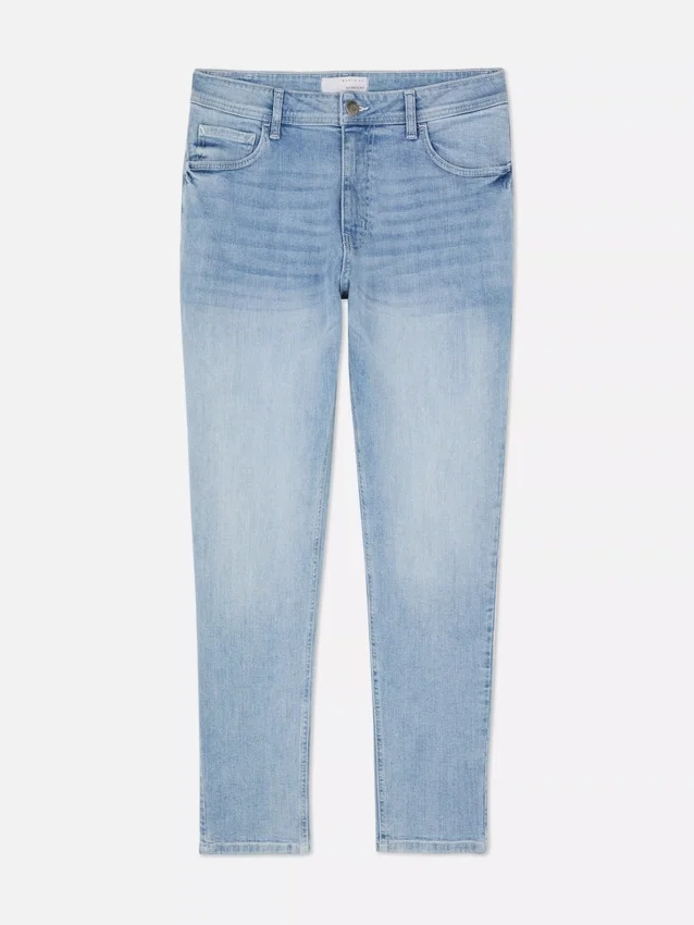 Skinny-Jeans mit mittlerer Leibhöhe