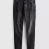 Skinny-Jeans mit mittlerer Leibhöhe