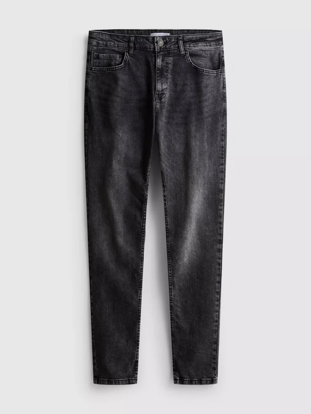 Skinny-Jeans mit mittlerer Leibhöhe