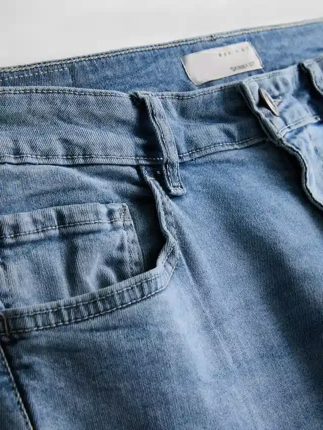 Skinny-Jeans mit mittlerer Leibhöhe