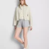 Skinny-Jersey-Shorts mit hohem Baumwollanteil