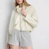 Skinny-Jersey-Shorts mit hohem Baumwollanteil