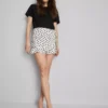 Skort mit Polka-Dots