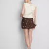 Skort mit Polka-Dots