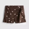 Skort mit Polka-Dots