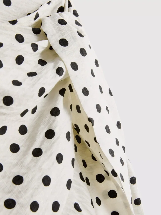 Skort mit Polka-Dots