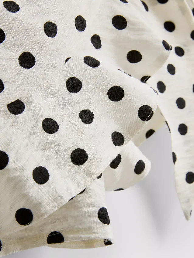 Skort mit Polka-Dots