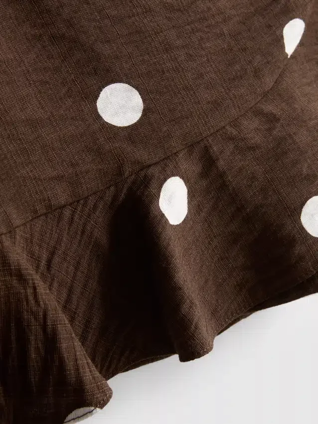 Skort mit Polka-Dots
