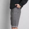 Slim-Fit-Jeansshorts mit mittlerer Leibhöhe