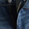 Slim-Fit-Jeansshorts mit mittlerer Leibhöhe