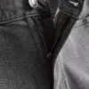 Slim-Fit-Jeansshorts mit mittlerer Leibhöhe