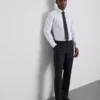 Slim-Fit-Stretch-Hemd mit Knöpfen