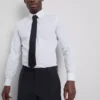 Slim-Fit-Stretch-Hemd mit Knöpfen