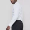 Slim-Fit-Stretch-Hemd mit Knöpfen