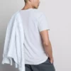 Slim-Fit-Stretch-Hemd mit V-Ausschnitt