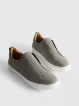 Slip-on-Sneaker mit niedrigem Schaft