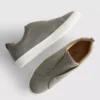 Slip-on-Sneaker mit niedrigem Schaft