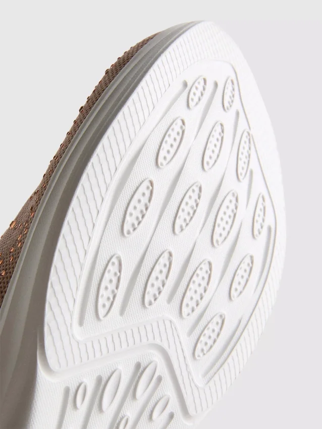 Slip-On-Sneaker mit Strass-Details