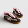 Sneaker mit Gummisohle und Tierprint